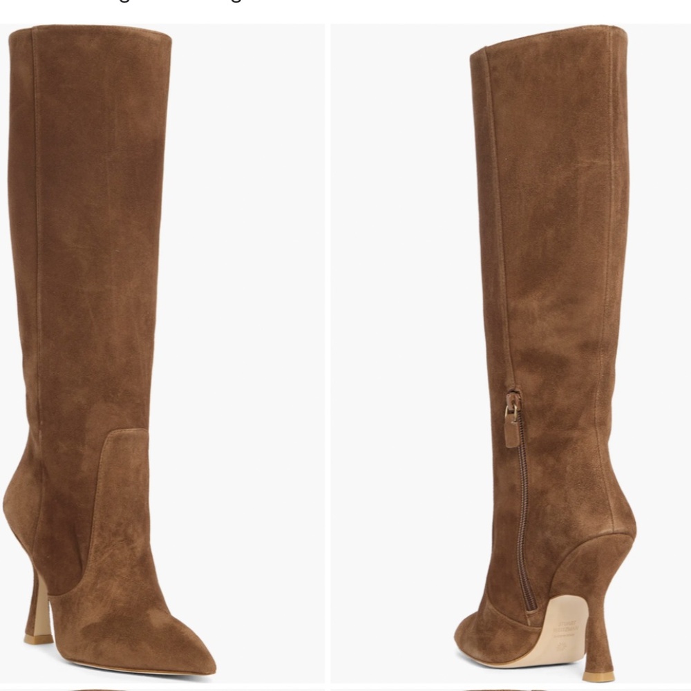 Stuart Weitzman Parton 100 Stiletto Boot - Brand New